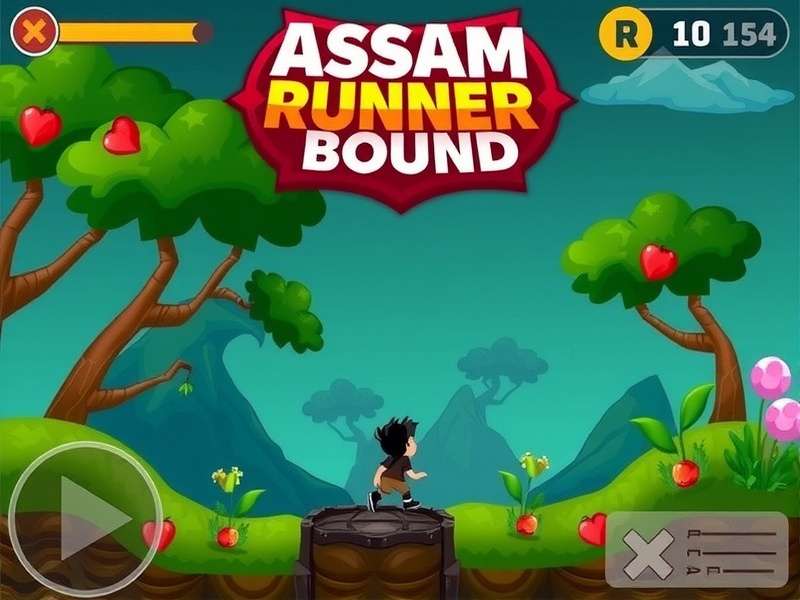 Assam Runner Bound Game Screenshot